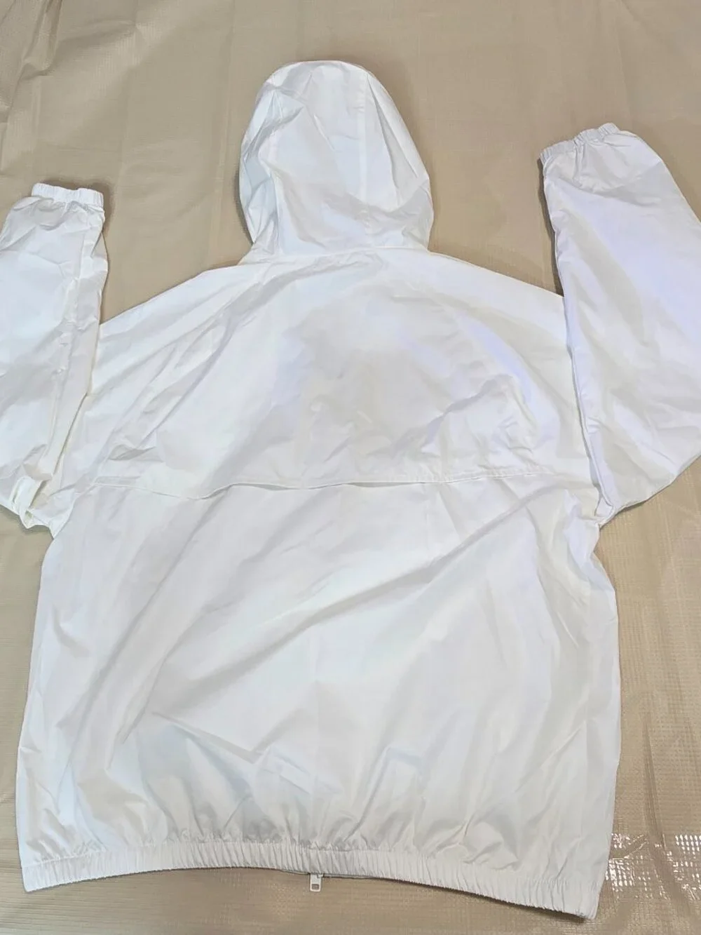 Nike Windrunner Lined Jacket HV8369-133 Mens Sz (S-M) White Hooded Full Zip NWT